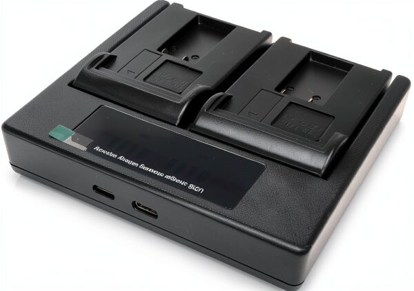 EMOVERY Dual Battery Charger LCD Screen Leica Camera-3