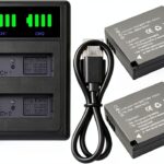 Generic Camera Battery BLE9 BLG10 Replacement 2000mAh-0