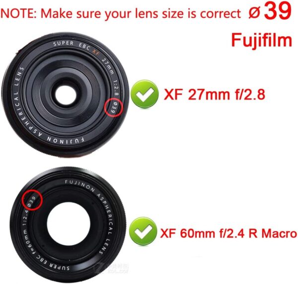 FANZR 39mm Lens Cover Cap Compatible Leica Fujifilm-2