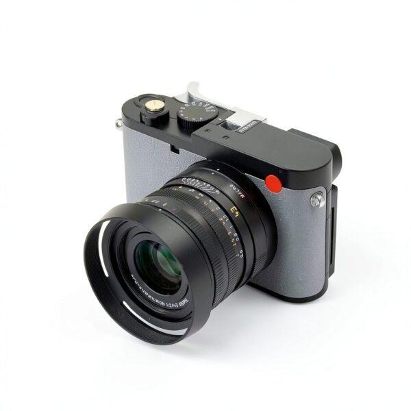 Haoge Round Metal Lens Hood Leica Q3 Q2 Camera Protection-1