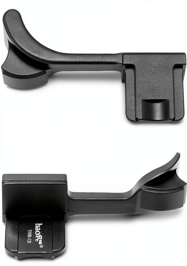 Haoge Thumbs Up Grip Leica Q2 Silver Red Black-5