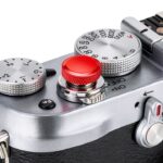 JJC Soft Release Button Fuji Camera Copper Design Anti Slip-0