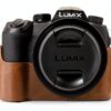 MegaGear Leather Camera Case Protection Fit Leica V-Lux 5-1