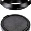 ADQQUI Metal 39mm Lens Hood Cap for Leica Fuji Protection-0