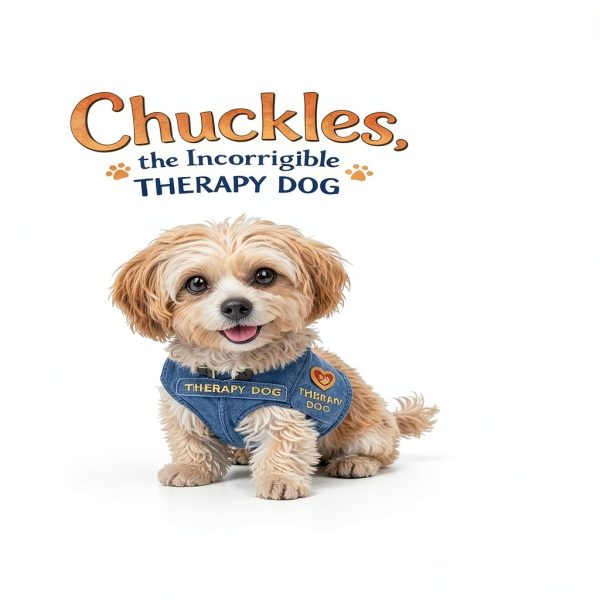 CHUCKLES Therapy Dog Book Childrens Animal Story