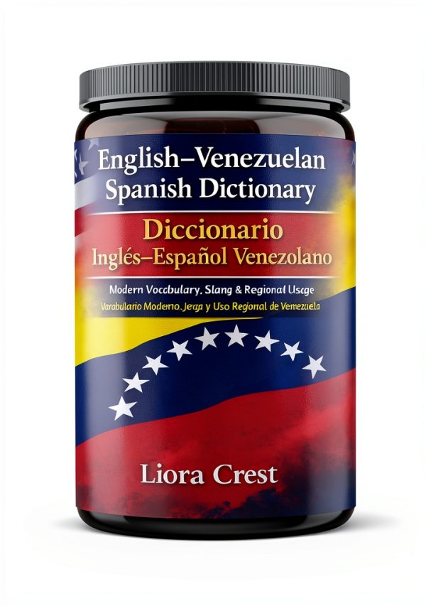 Venezuelan Spanish Dictionary Modern Vocabulary Slang