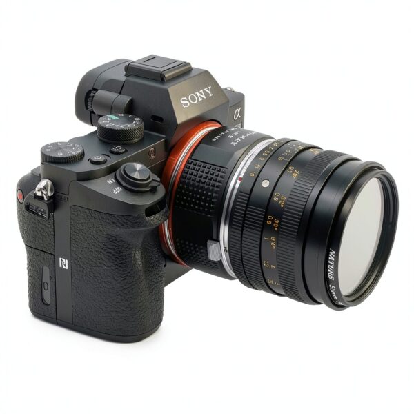 PHOLSY Lens Adapter Leica R to Sony E Mount Aluminum-1