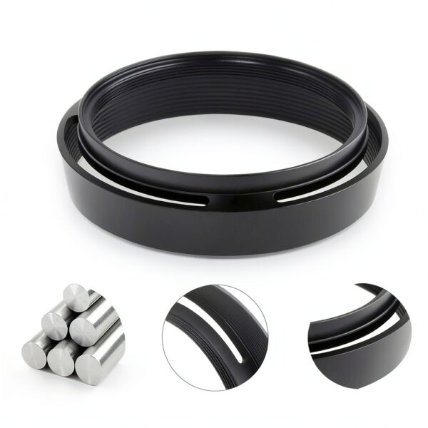 Haoge Round Metal Lens Hood Leica Q3 Q2 Camera Protection-5