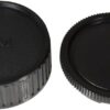Cam Design Camera Body Cap Lens Cover Black Plastic-1