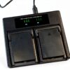 EMOVERY Dual Battery Charger LCD Screen Leica Camera-4