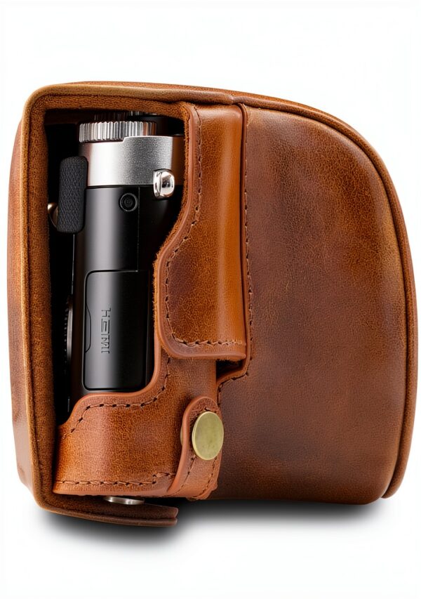 MegaGear Leather Camera Case Leica D Lux 7 Protection-8
