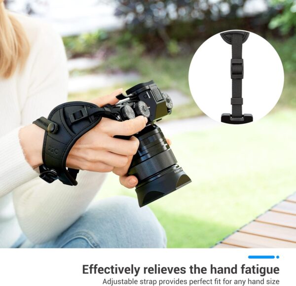 Jinjiacheng Camera Hand Strap Microfiber Comfort Tripod-2
