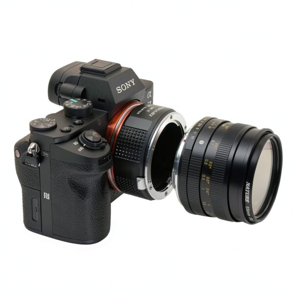 PHOLSY Lens Adapter Leica R to Sony E Mount Aluminum-3