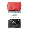 MegaGear Leather Camera Case Leica C Type 112 Protection-3