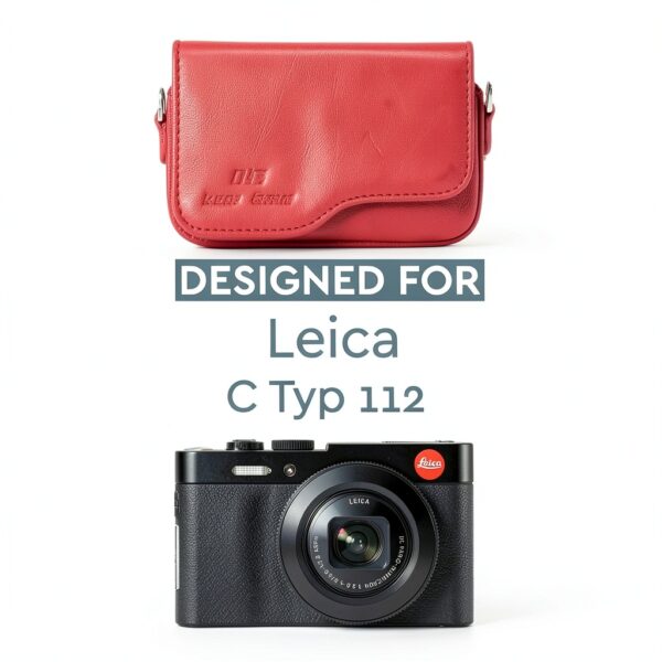 MegaGear Leather Camera Case Leica C Type 112 Protection-3