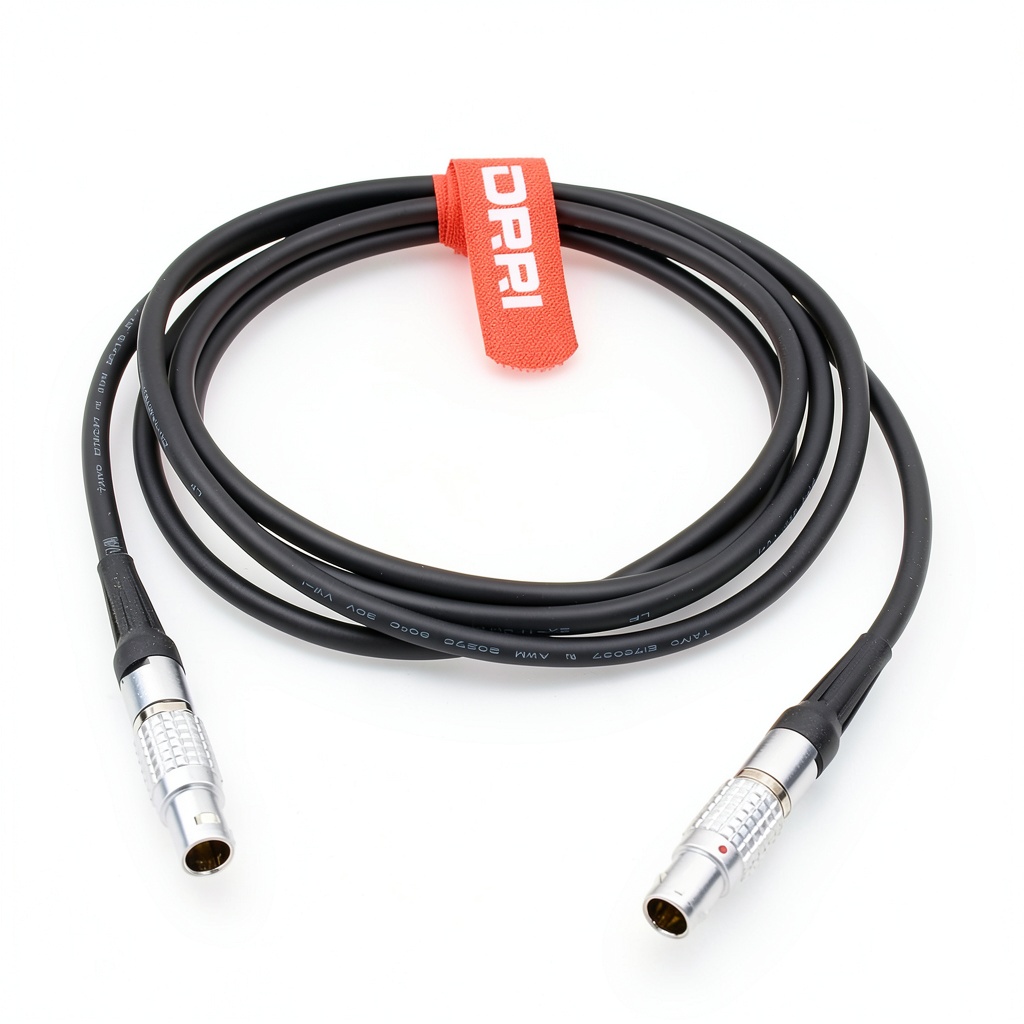 DRRI 8-pin data cable connecting Leica GPS to radio modem