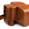 MegaGear Leather Camera Case Protection Fit Leica V-Lux 5-0