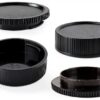 ADQQUI Camera Body Cap Leica R Mount Protective ABS-0