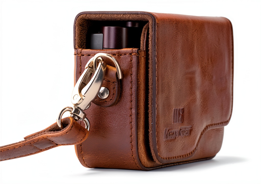 MegaGear Leather Camera Case fitted on Leica C Type 112