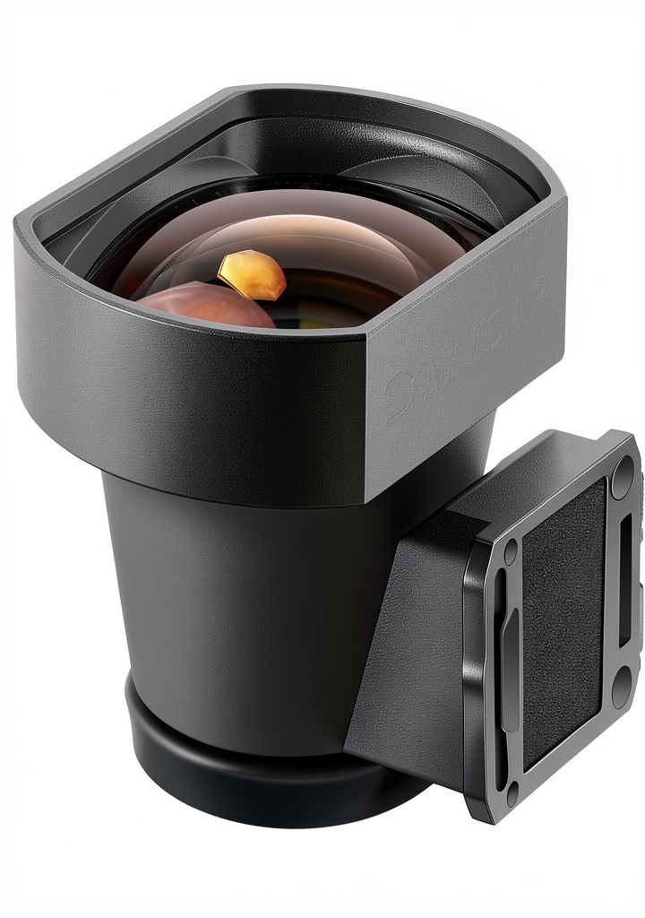 TTArtisan 35mm Viewfinder mounted on a camera showing clear frame lines