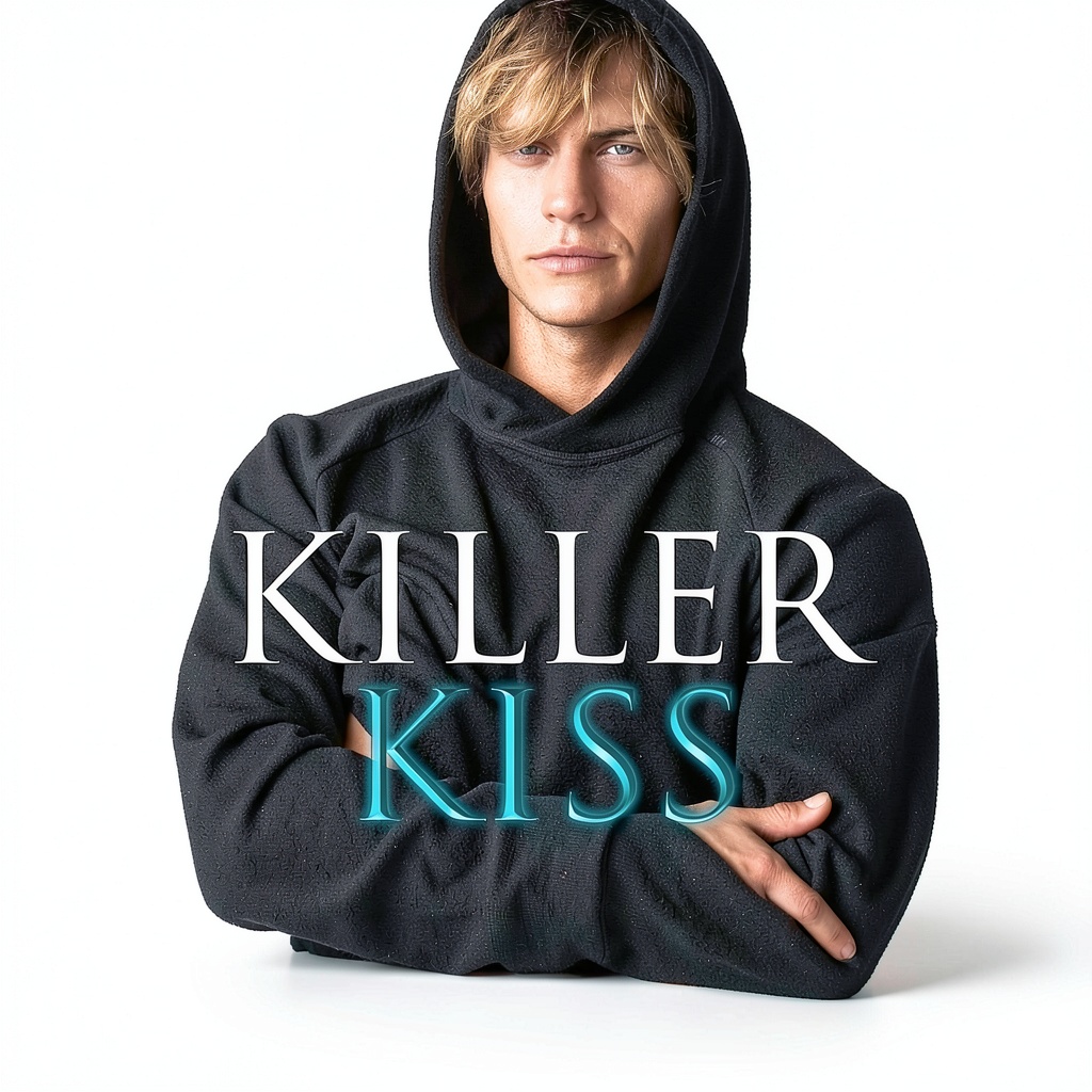 Ergonomic monitor arm installed on a wooden desk with cables organized