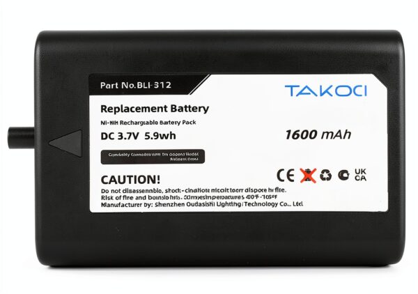 SCESMIA Leica Camera Battery 1600mAh Replacement Power-2