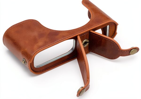 MegaGear Leather Camera Case Leica Q2 Protection Access-2