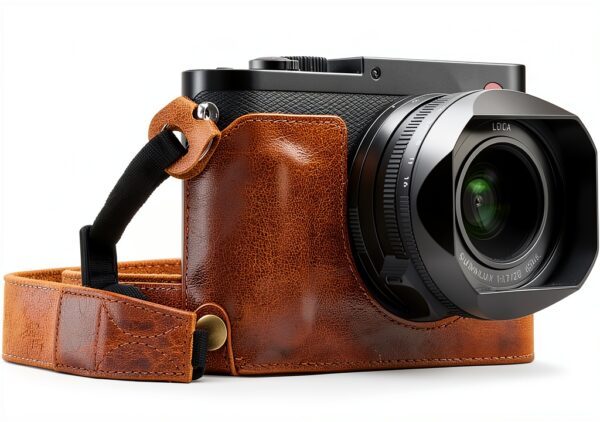MegaGear Leather Camera Case Leica Q Protection Style-0