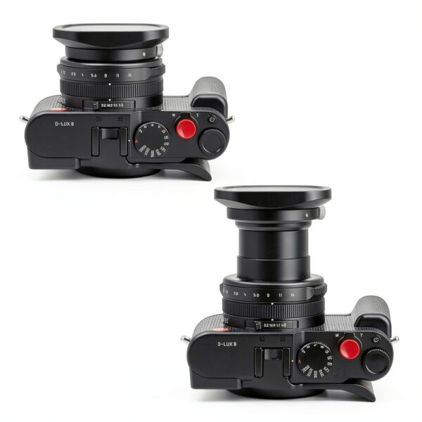 Haoge Metal Lens Hood for Olympus 17mm f1.8 Lens-6