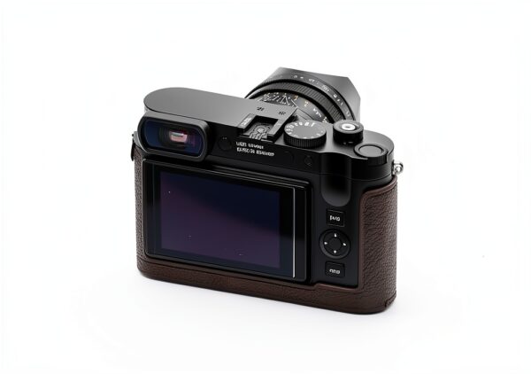 BMAOLLONGB Leica Q3 Half Case Leather Camera Protection-6