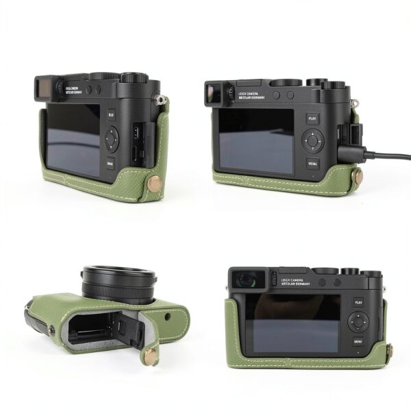 VOVMOEYA Leica D-LUX8 Half Shell Camera Case Protective-3