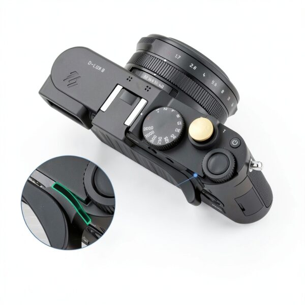 Haoge Thumbs Up Grip Leica D-LUX 8 Aluminum Stabilizer-2