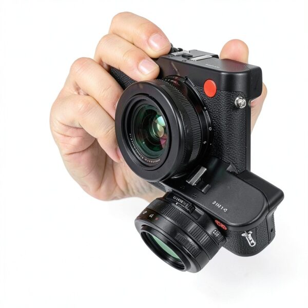 Haoge Thumbs Up Grip Leica D-LUX 8 Aluminum Stabilizer-1