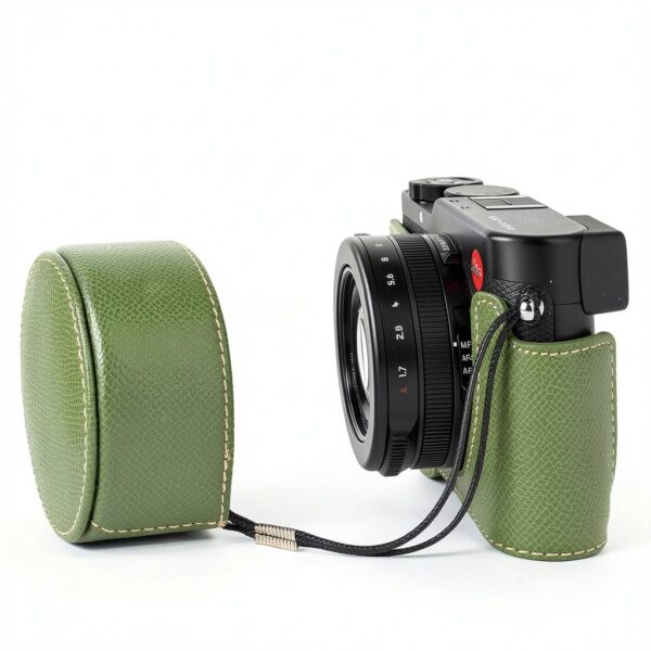VOVMOEYA Leica D-LUX8 Half Shell Camera Case Protective-5