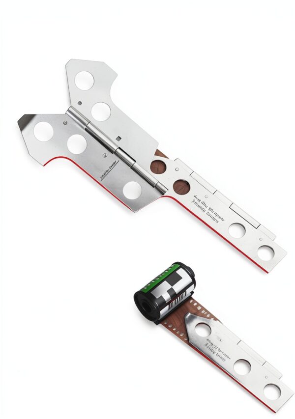 eTone Film Leader Trimming Template Stainless Steel Leica M-3