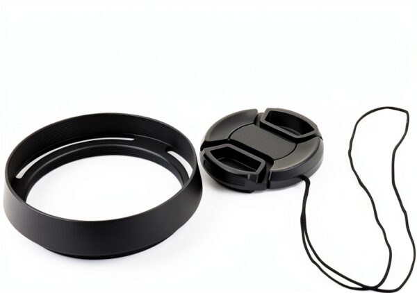 AKIROOD Round Metal Lens Hood Leica Q Q2 Q-P Typ116-4