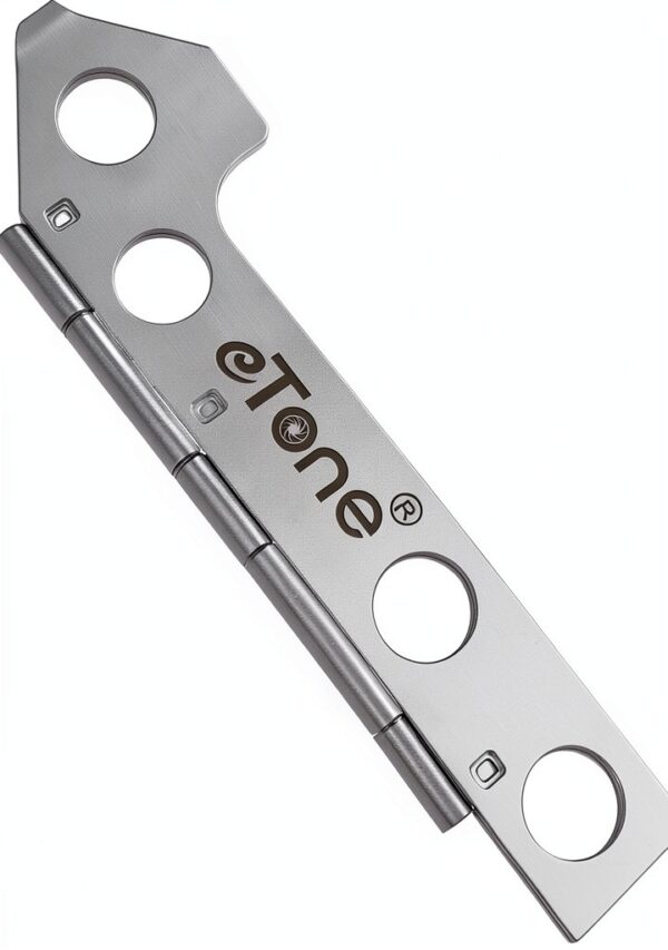 eTone Film Leader Trimming Template Stainless Steel Leica M-1