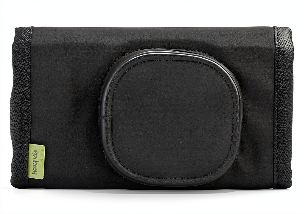 SP TECH camera pouch showing padded exterior and compact design