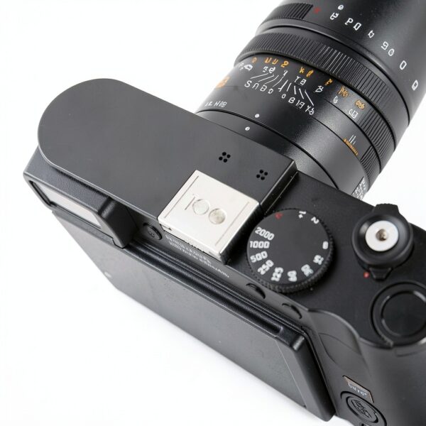 Leica Q3 43 Hot Shoe Cover Silver-7