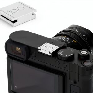 Leica Q3 43 Hot Shoe Cover Silver-0