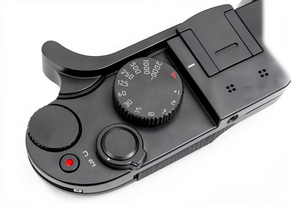 Camera Thumb Up Grip Wisoqu Black Aluminum Alloy Q2 Model-1