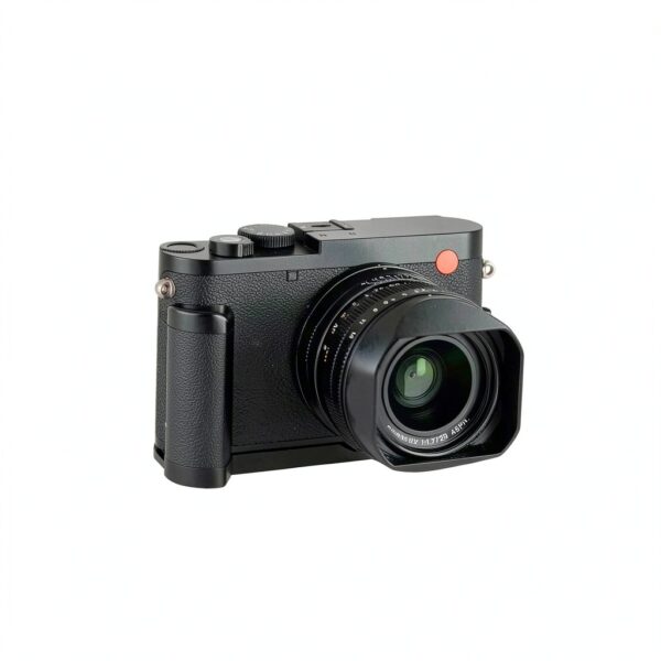 Leica Q3 Hand Grip Aluminum L-Shape Microfiber Leather Arca Release-7