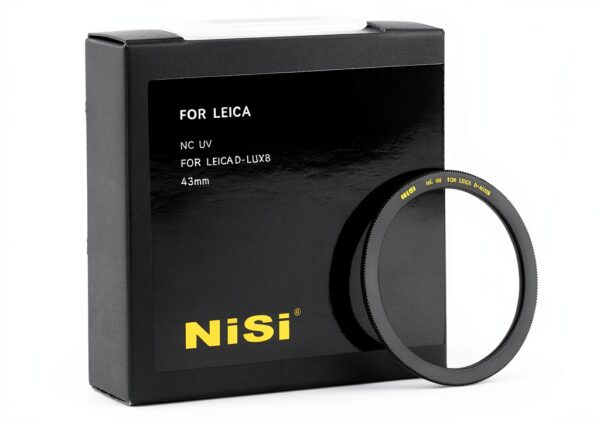 NiSi Leica D Lux 8 UV Filter Premium Brass Frame 7.62mm-5