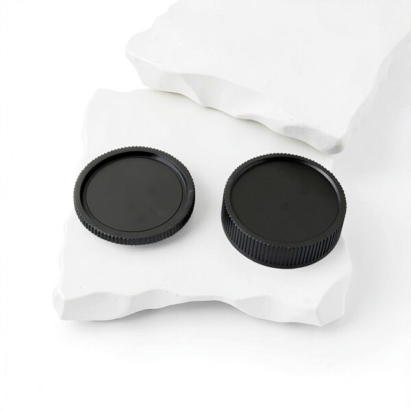 Leica R Mount Camera Body Cap & Lens Rear Cap Set eMagTech 802-EP-6