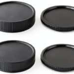 Leica R Mount Camera Body Cap & Lens Rear Cap Set eMagTech 802-EP-0