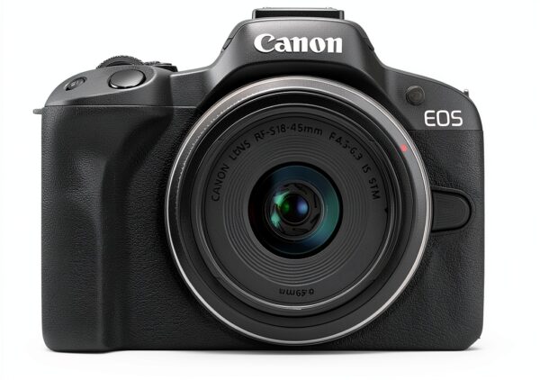 Canon EOS R50 Mirrorless Camera with RF-S 18-45mm Lens AU Version-1