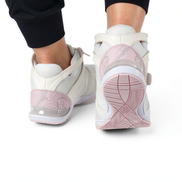 Leica Tenacity Fitness Shoes Ryka Gray × Leopard 25.5cm Women's Dance-5