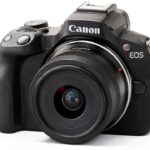 Canon EOS R50 Mirrorless Camera with RF-S 18-45mm Lens AU Version-0