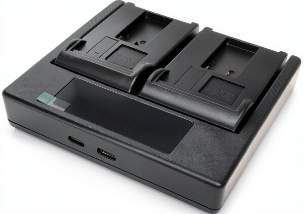 USB Dual Battery Charger EMOVERY for Leica BM8 M8 M9 14464 BLI-312-3