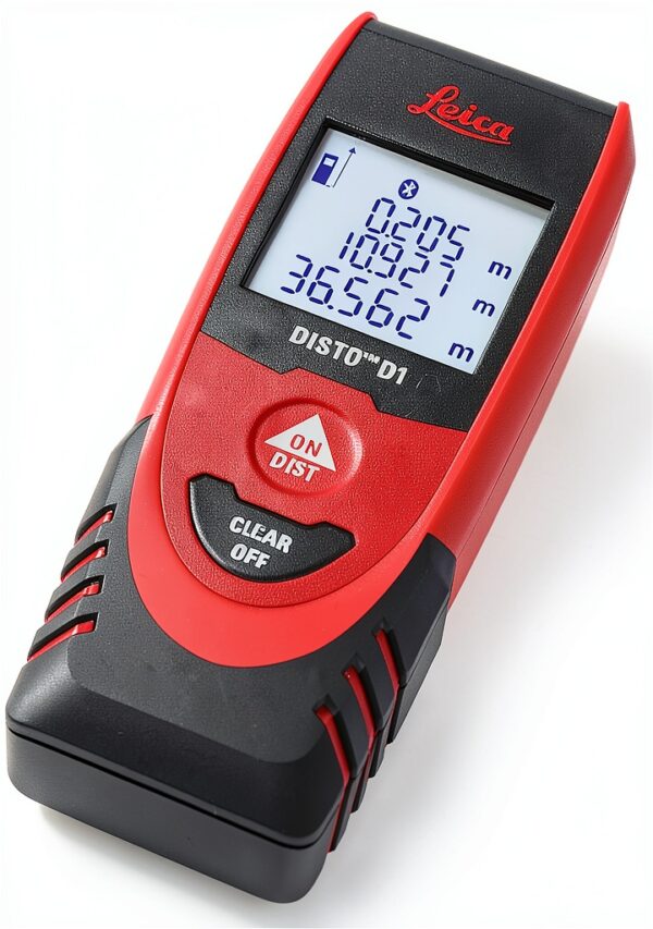 Leica DISTO D1 Laser Distance Measure 120ft with Bluetooth 4.0 Red-3